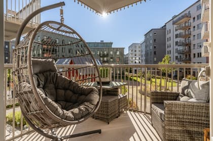 Balkong eller utsiktsbild