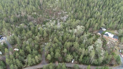 Illustrerad karta över fastigheten eller området