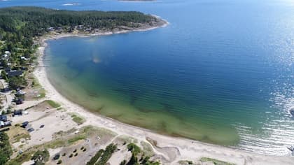 Illustrerad karta över fastigheten eller området