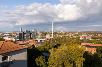 Balkong eller utsiktsbild