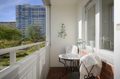 Balkong eller utsiktsbild