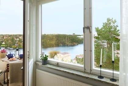 Balkong eller utsiktsbild