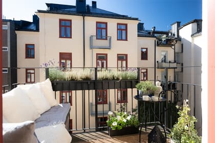 Balkong eller utsiktsbild