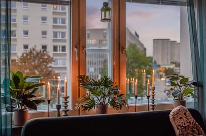 Balkong eller utsiktsbild