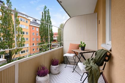 Balkong eller utsiktsbild