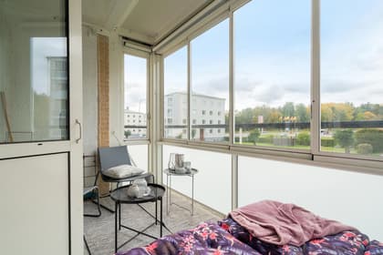 Balkong eller utsiktsbild