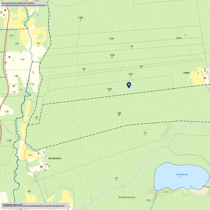 Illustrerad karta över fastigheten eller området