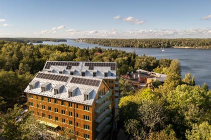 Balkong eller utsiktsbild