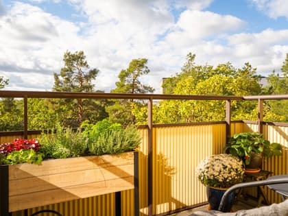 Balkong eller utsiktsbild