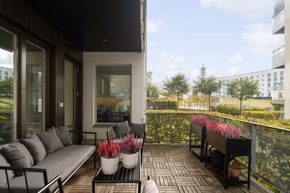 Balkong eller utsiktsbild