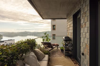 Balkong eller utsiktsbild