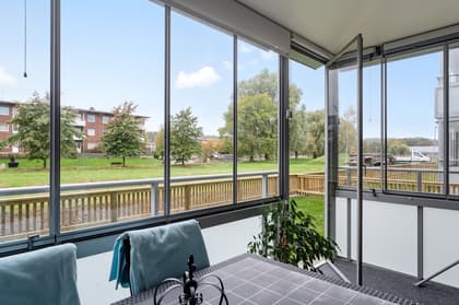 Balkong eller utsiktsbild