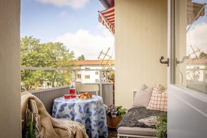 Balkong eller utsiktsbild