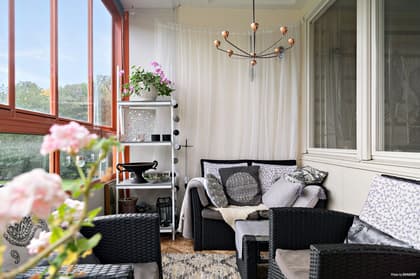 Balkong eller utsiktsbild