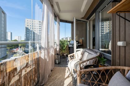 Balkong eller utsiktsbild