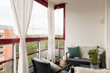 Balkong eller utsiktsbild