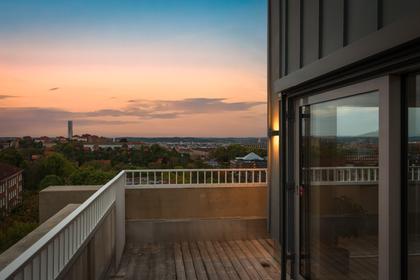 Balkong eller utsiktsbild