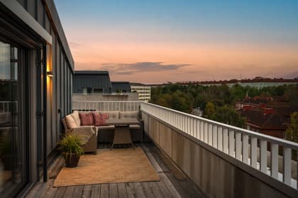 Balkong eller utsiktsbild