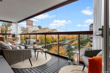 Balkong eller utsiktsbild