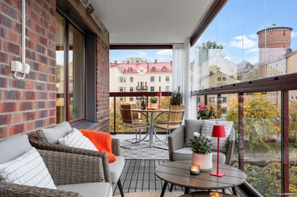 Balkong eller utsiktsbild