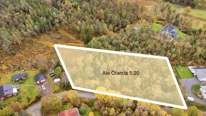 Illustrerad karta över fastigheten eller området