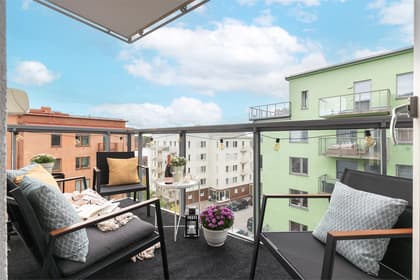 Balkong eller utsiktsbild