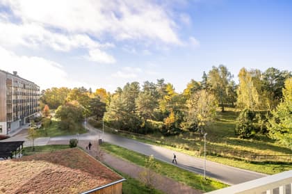 Balkong eller utsiktsbild