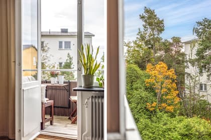 Balkong eller utsiktsbild