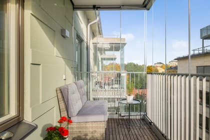 Balkong eller utsiktsbild