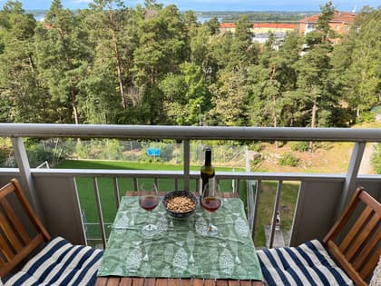 Balkong eller utsiktsbild