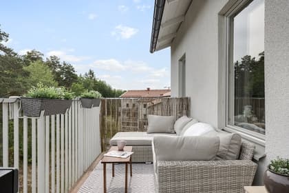 Balkong eller utsiktsbild