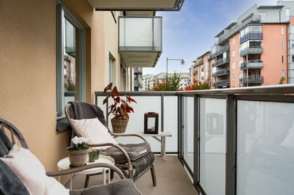 Balkong eller utsiktsbild