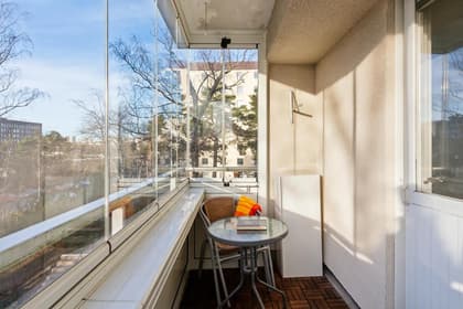 Balkong eller utsiktsbild