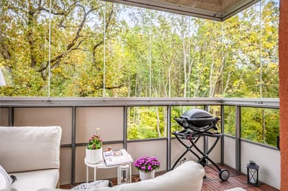 Balkong eller utsiktsbild