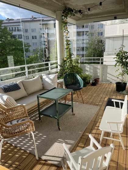 Balkong eller utsiktsbild