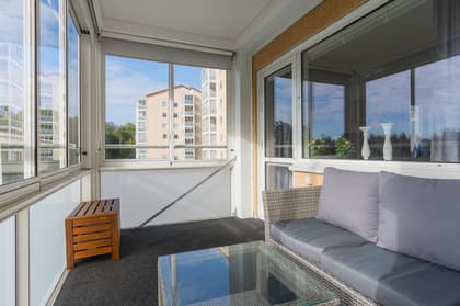 Balkong eller utsiktsbild