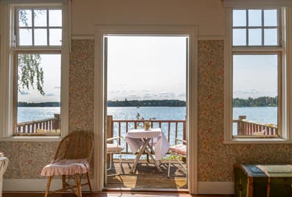 Balkong eller utsiktsbild