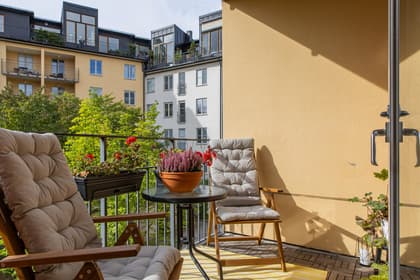 Balkong eller utsiktsbild