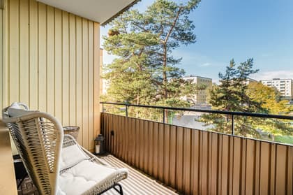 Balkong eller utsiktsbild