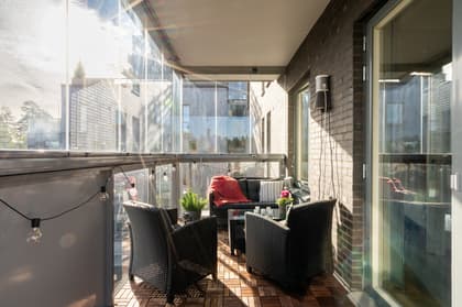 Balkong eller utsiktsbild