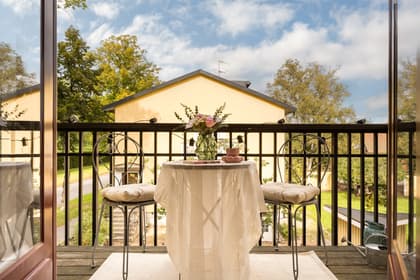 Balkong eller utsiktsbild