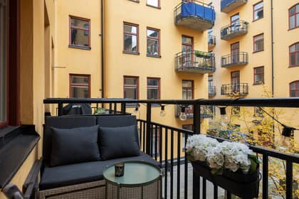 Balkong eller utsiktsbild