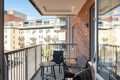 Balkong eller utsiktsbild