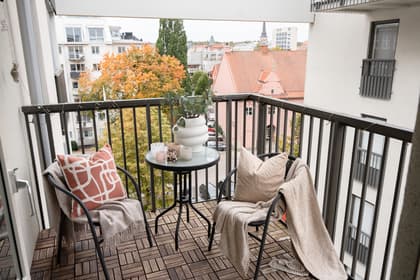 Balkong eller utsiktsbild