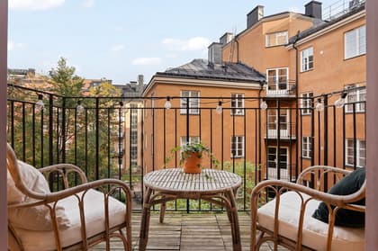 Balkong eller utsiktsbild