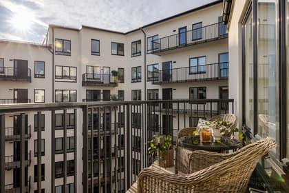 Balkong eller utsiktsbild