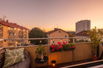 Balkong eller utsiktsbild