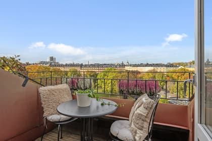 Balkong eller utsiktsbild