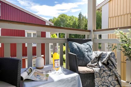 Balkong eller utsiktsbild