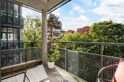 Balkong eller utsiktsbild